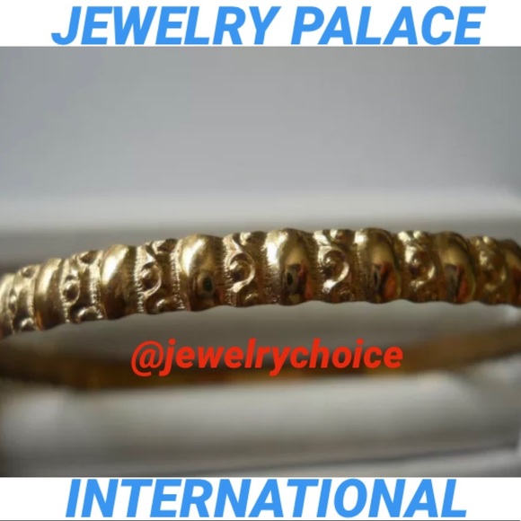 COPY - 🆕14K Gold Filled Barrell II Slip On Bangle. - Picture 2 of 10